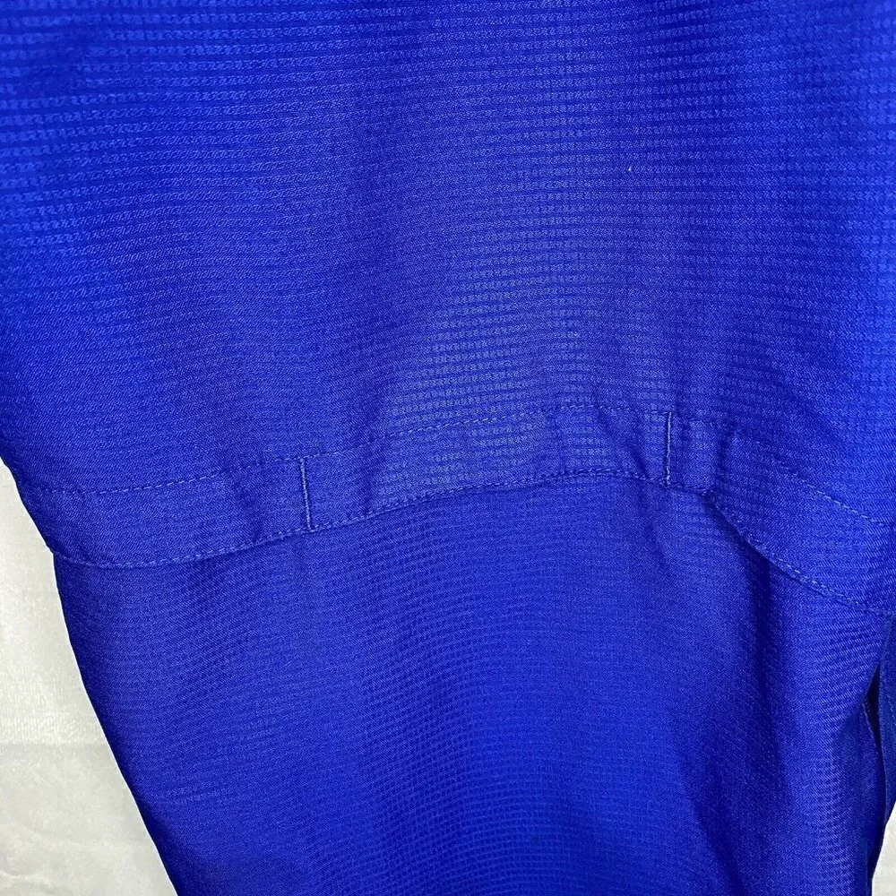 ADIDAS Mens Large (40x30) Blue Sweat Athletic Pants Excelllent Mesh Lining